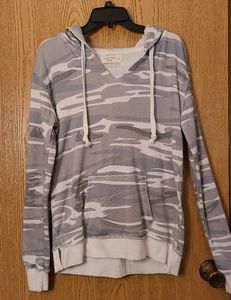Hoodie - Camouflage Grey